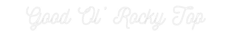 Custom Neon: Good Ol�Rock...