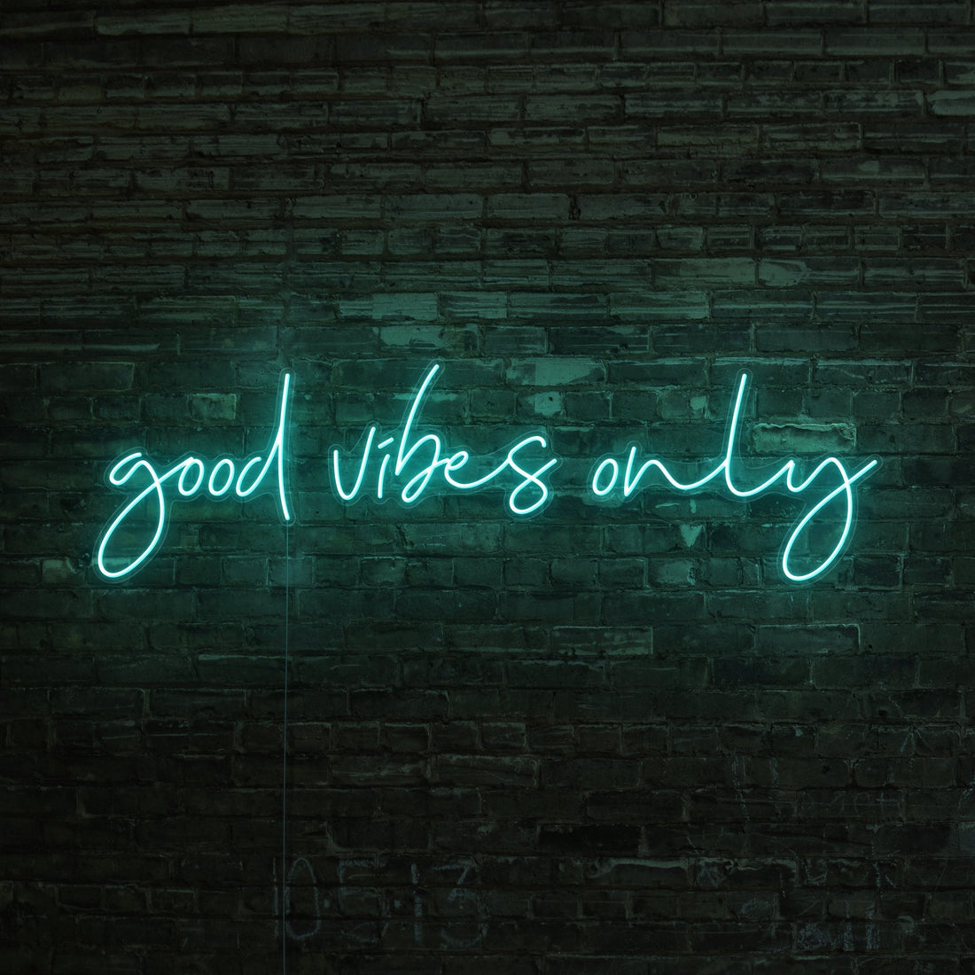 Good Vibes Only Neon Sign