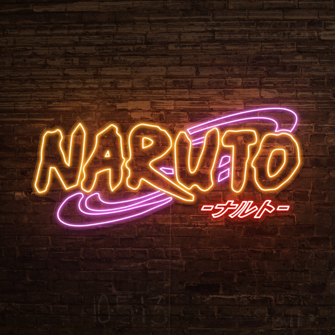 Naruto Logo Neon Sign