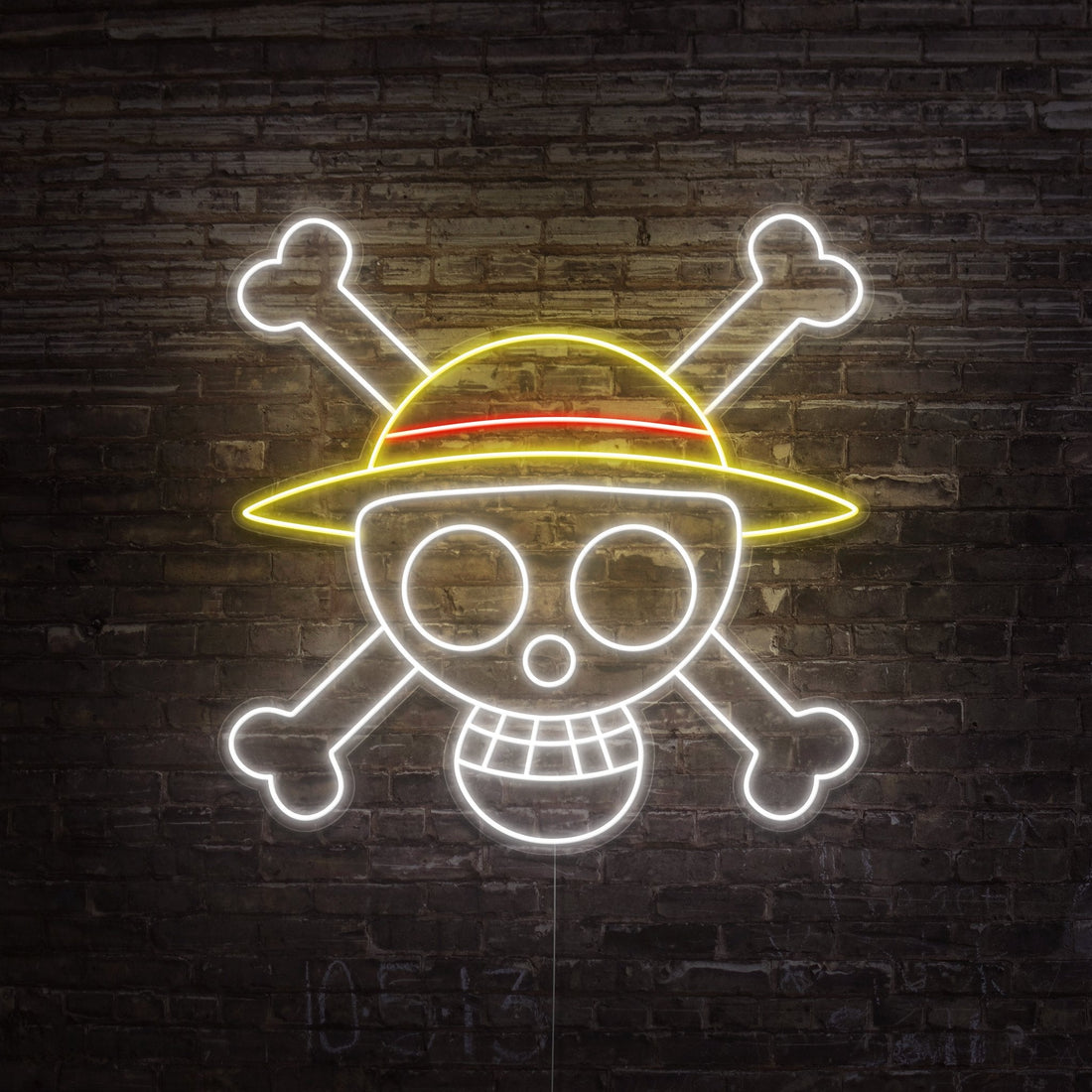 One Piece Skull Neon Sign