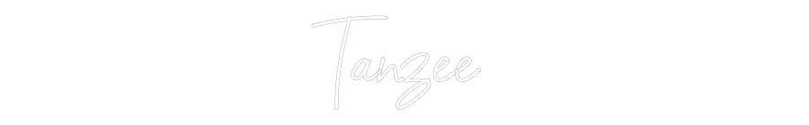 Custom Neon: Tanzee