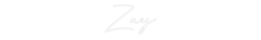 Custom Neon: Zay